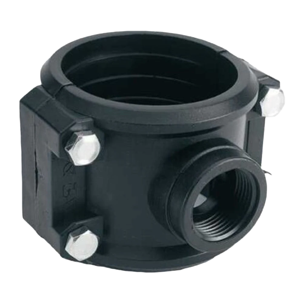 Collarin Plastico NAC 160mm para riego tecnificado en Ecuador