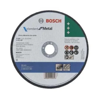 Disco Corte Metal 7, 180X1.6X22.23 mm, Standard, A 46 S BF; BOSCH; IVA | 3 | CA20000325_2608619384 SU
