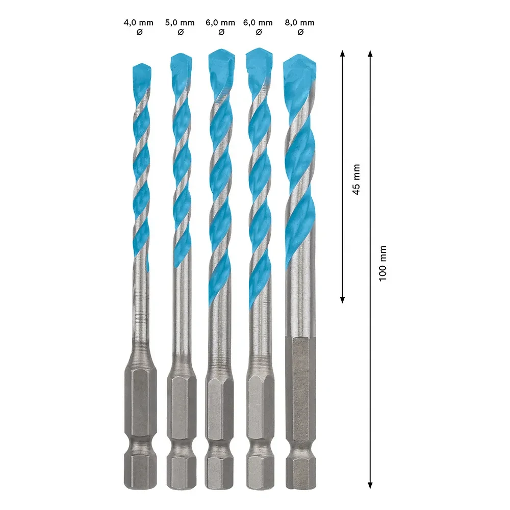 Broca Metal-Madera 7/32 (5.5mm), HSS-G, L=57mm (93mm), 1 Und; BOSCH; IVA | 3 | CA20000282_2608586312 SU - Imagen 2