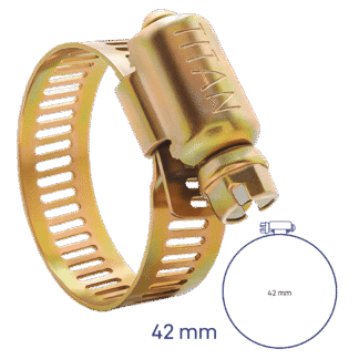 Abrazadera 3/4, Power Tech, Acero Carbon/Galv.; TW; IVA | 15 | 4A1154R SU
