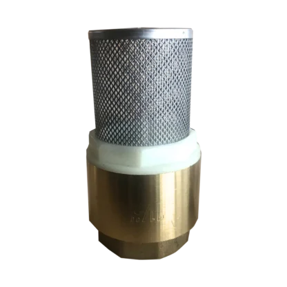 Válvula de Pie con Canastilla 1-1/4" Bronce TW