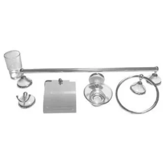 Accesorio Baño 6Pzs, Lujo, Cr.; CARDINAL; IVA | 10 | CA40000138_4G44497 SU