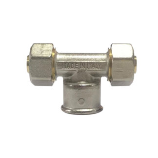 Tee hembra pex al pex tubería multicapa