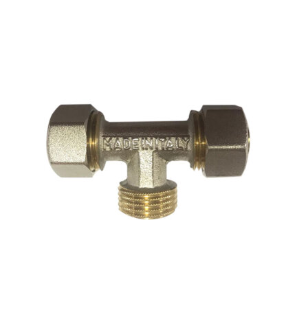 Tee macho pex al pex tubería multicapa