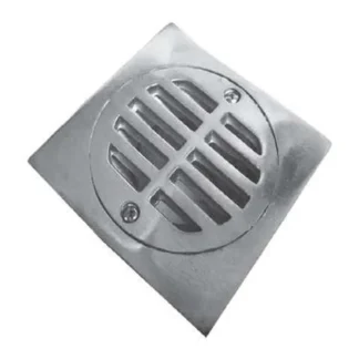 Rejilla Aluminio 2, Cuadrada, Pulido, Cr.; LG; IVA | 15 | CA30000030_NA SU