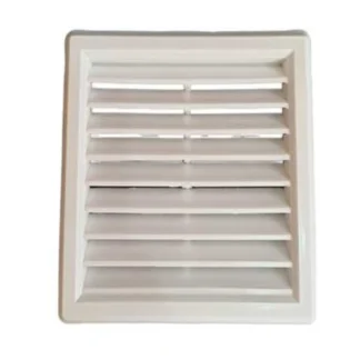 Rejilla Pl. 15 X 15, Ventilacion, Cuadrada, Blanco; DAMPLAST; IVA | 15 | CA30000025_DP-531 SU