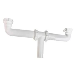 Tee Conexion 1-1/2, Resina, Sifon Doble; TW; IVA | 15 | CA40000252_NA SU