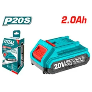 Bateria Ion-Li, 20V, 2.0Ah, Indic.Carga, TFBLI20011; TOTAL; IVA | 10 | CA20000017_TFBLI20011 SU