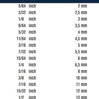 Broca Escalonada 4mm - 20mm, 9Niv, BP00156; BP; IVA | 15 | CA20000075_BE4-20_BP00156 SU