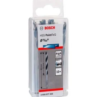 Broca Metal 5/32 (4mm), Point-Teq, L=52mm (80mm), Paq 10U; BOSCH; IVA | 3 | CA20000166_2608577322 SU