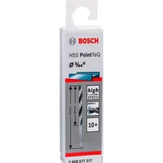 Broca Metal 5/64 (2mm), Point-Teq, L=26mm (52mm), Paq 10U; BOSCH; IVA | 3 | CA20000156_2608577317 SU