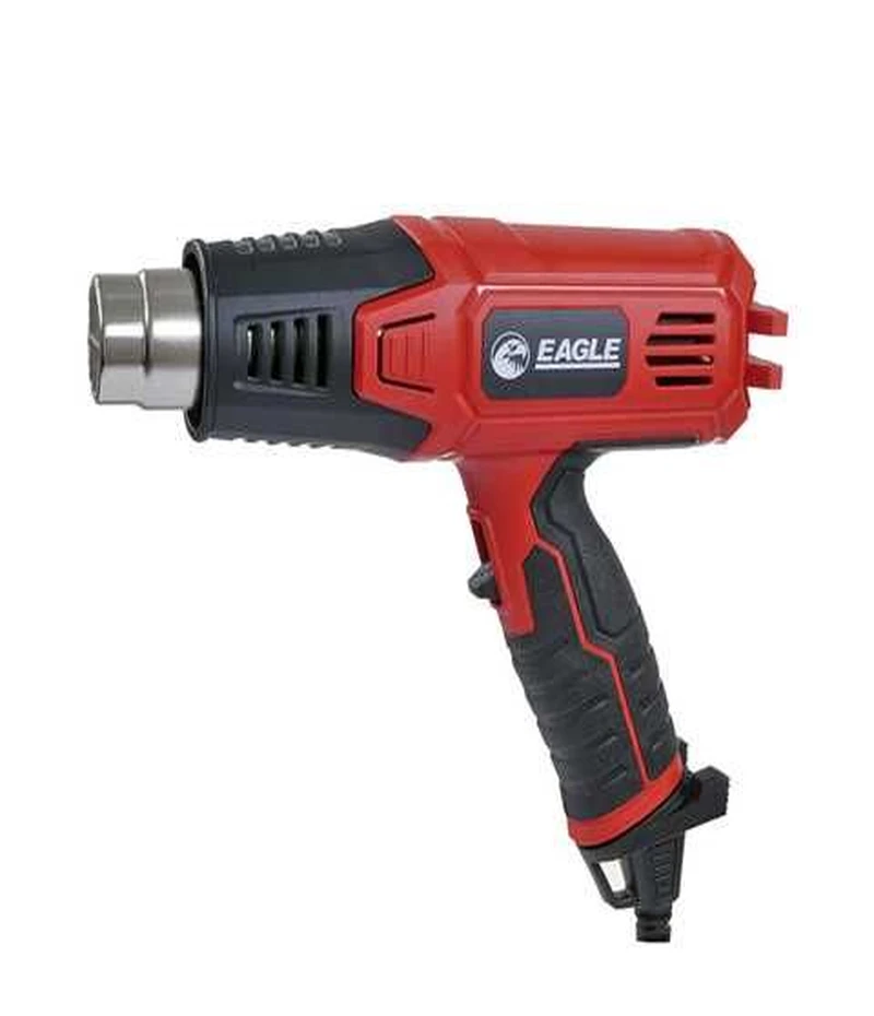 Pistola De Calor 2000W, 350° A 550°, Flujo Aire: 500 L/Min, 110V, 60Hz; EAGLE; IVA | 8 | CHI4784 SU