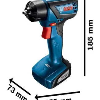 Taladro Inalam. Atornillador 3/8, Gsr 1000 Smart, 12V, Maletin Cargador; BOSCH; IVA | 3 | 06019F40G2 SU
