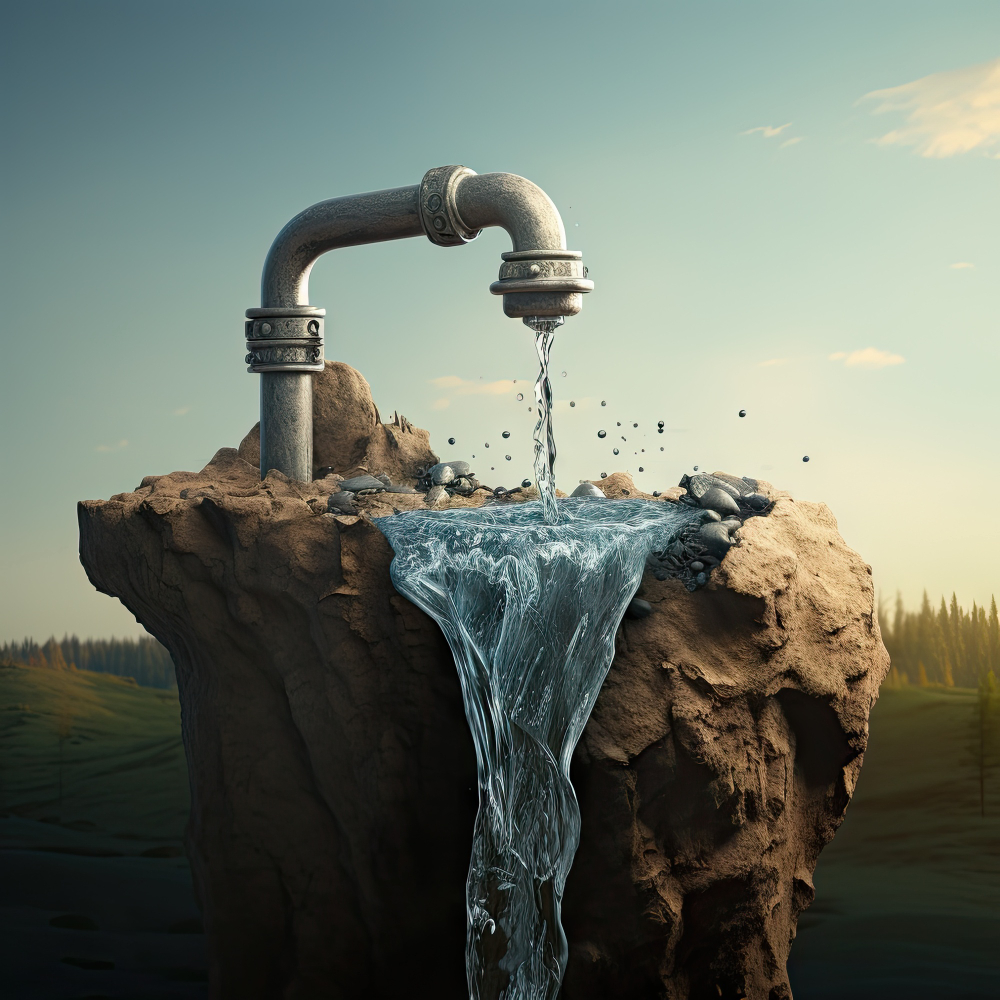 Válvula instalada correctamente en sistema de riego agrícola, evitando errores al instalar válvulas