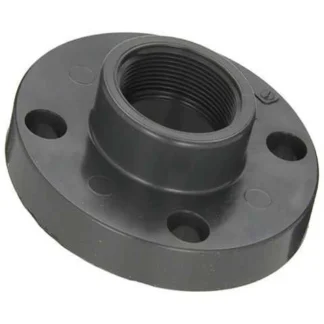 Brida 2 Roscada, Pvc, Dos Piezas, Van Stone, Negra, 3105; PCP; IVA | 15 | CA50000364_3105 SU