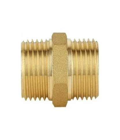 Neplo Corrido 1/2, Bronce, Npt; DOUBLE LIN