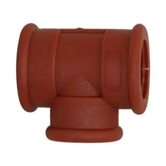 Tee 3/4, Pl., Npt, A/Caliente, Rojo; NAC; IVA | 5 | CA40000592_RIV0013 SU