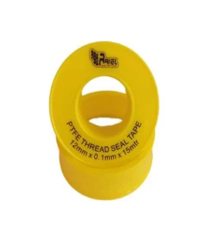 Teflon Industrial 1/2 X 0.100Mm X 15M, Cinta Amarilla; EEUU