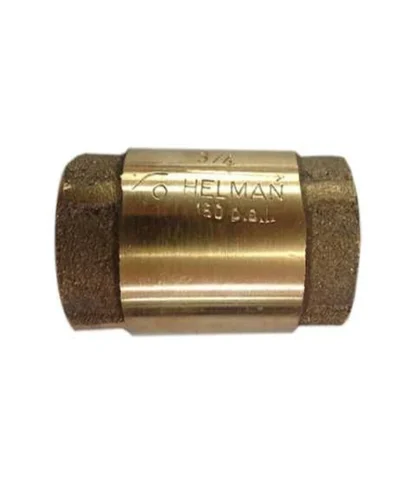 Valvula Check 3/4, Met., Npt, Toda Pos., Resorte, Ins.Br.; HELMAN