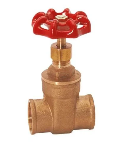 Valvula Compuerta 1/2, Br., Soldar, P/Tub.Cobre; TW