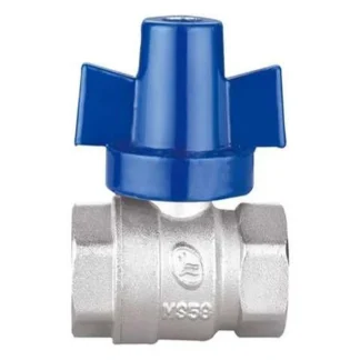 Valvula Corte 1/2, Br., Npt, M/Azul, 1129; DOUBLE LIN; IVA | 5 | CA50000379_10115652_2941 SU