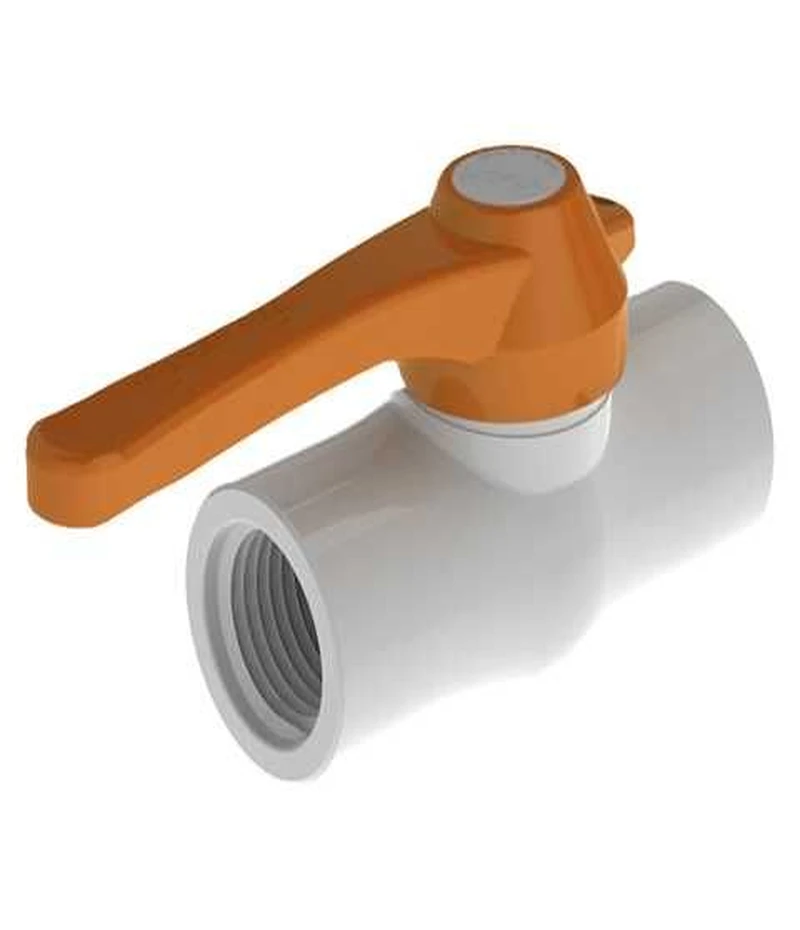 Valvula Esferica 1, Pvc, H-H Npt, Compacta, Bl.C/Nar., 3740; PCP; IVA | 15 | CA50000157_3740_320515 SU