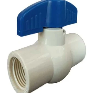 Valvula Esferica 1, Pvc, H-H Npt, Compacta, Bl.M/Azul; BP; IVA | 12 | CA50000188_BP00426 SU