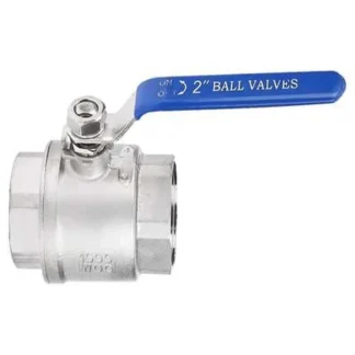 Valvula Esferica 1/4, Acero Inox., H-H Npt, C/Azul Antid.; TW; IVA | 15 | CA50000423_CHI3743 SU