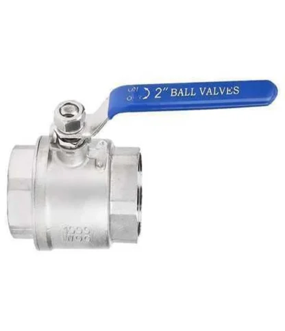 Valvula Esferica 1-1/2, Acero Inox., H-H Npt, C/Azul Antid.; TW