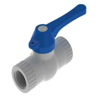 Valvula Esferica 1-1/4, Pvc, H-H Npt, Compacta, Pesada, Bl.C/Azul; PCP; IVA | 15 | CA50000480_NA SU