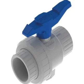 Valvula Esferica 2, Pvc, H-H Lisa, Una Univ., Pesada, Bl.C/Azul, 3187; PCP; IVA | 15 | CA50000036_3187 SU