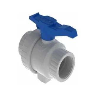 Valvula Esferica 2, Pvc, H-H Npt, Una Univ., Pesada, Bl.M/Azul, 3184; PCP; IVA | 15 | CA50000183_3184 SU