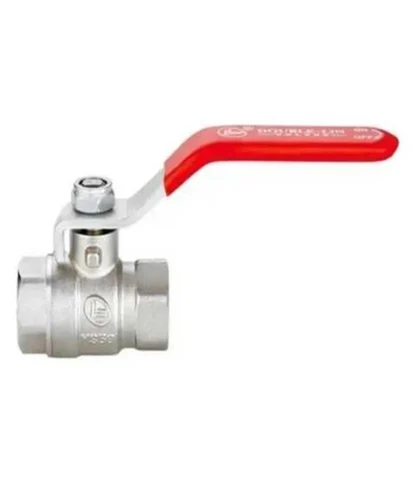 Valvula Esferica 3/4, Met., H-H Npt, C/Rojo Antid., 1001; DOUBLE LIN
