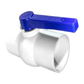 Valvula Esferica 3/4, Pvc, H-H Lisa, Compacta, Bl.M/Azul; BP; IVA | 15 | CA50000472_BP02304 SU