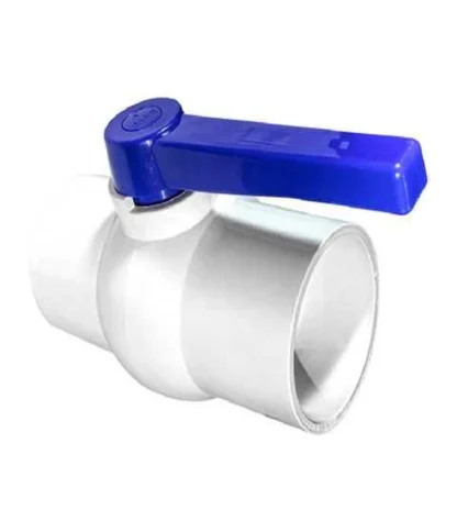 Válvula Esférica PVC 3/4" Compacta Lisa BP