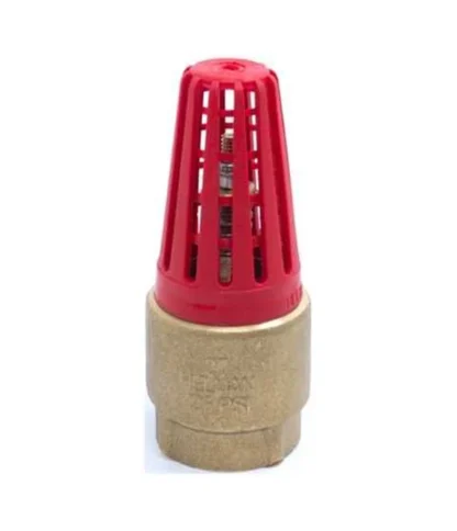 Válvula de Pie con Canastilla 1-1/4" Bronce Liviana HELMAN