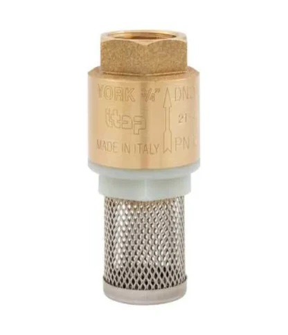 Valvula Pie 4, Met. Canast/Inox., H Npt, Ins/Br., 108, York; ITAP