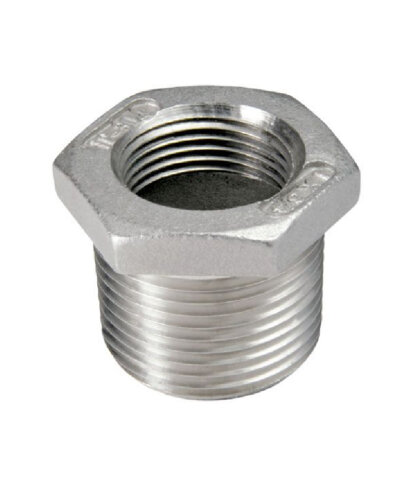Bushing roscable acero inoxidable