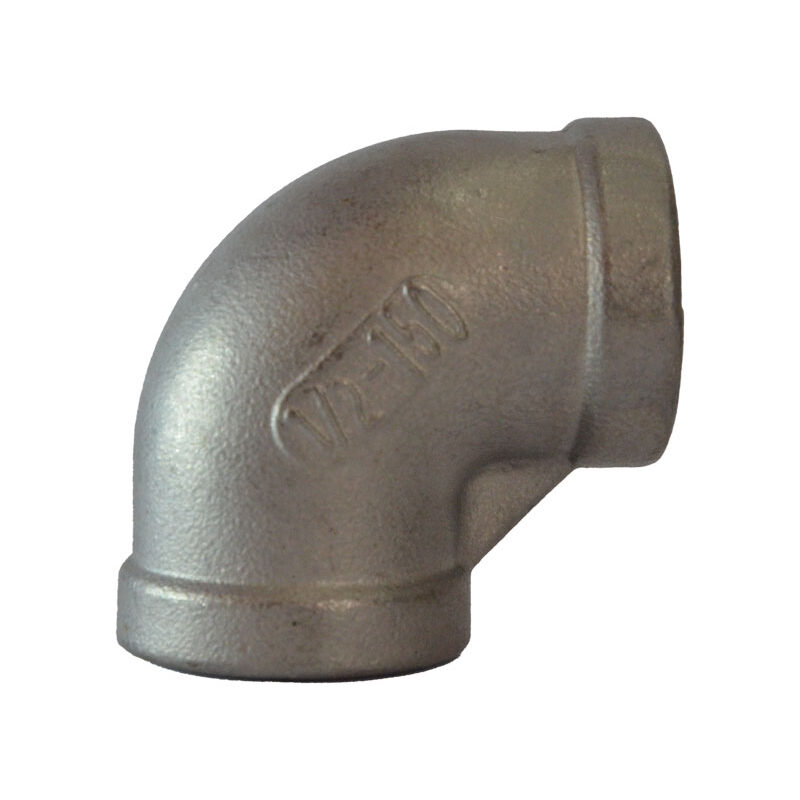 Codo 1/2 acero inoxidable