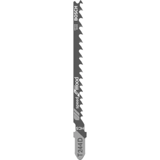 Hoja sierra de caladora T 244 D Speed para madera – Juego de 5 piezas