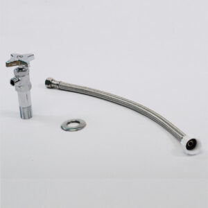 Juego angular inodoro metálico