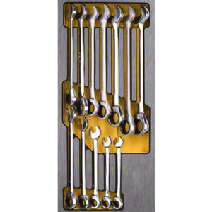 JUEGO LLAVES RATCHA 12PZS -ELAN TOOLS-