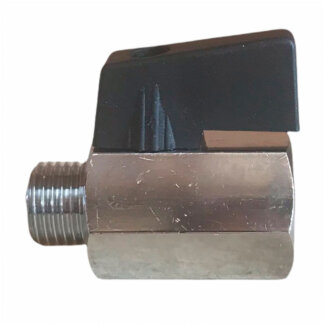 Mini válvula esfera HM 1/4" Italiana
