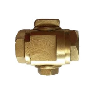 Válvula de acera bronce