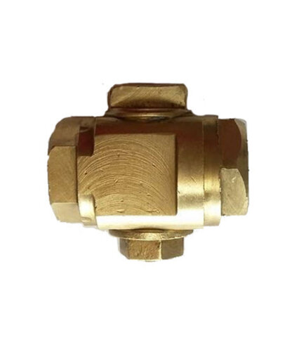 Válvula de acera bronce