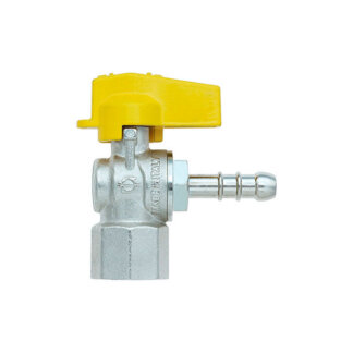 Válvula gas 1/2" en ángulo Italiana
