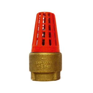 Válvula de pie canastilla plástica