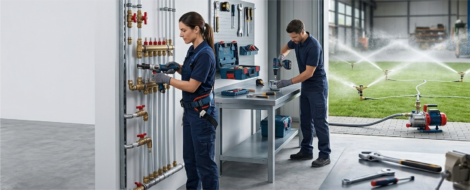 Banner de campana tienda