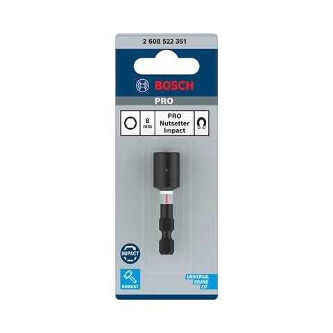 Dado Impacto, 8mm X 1/4 X 50mm, PRO Impact Control, (1 Und); BOSCH; IVA | 3 | 2608522351 SU - Imagen 2