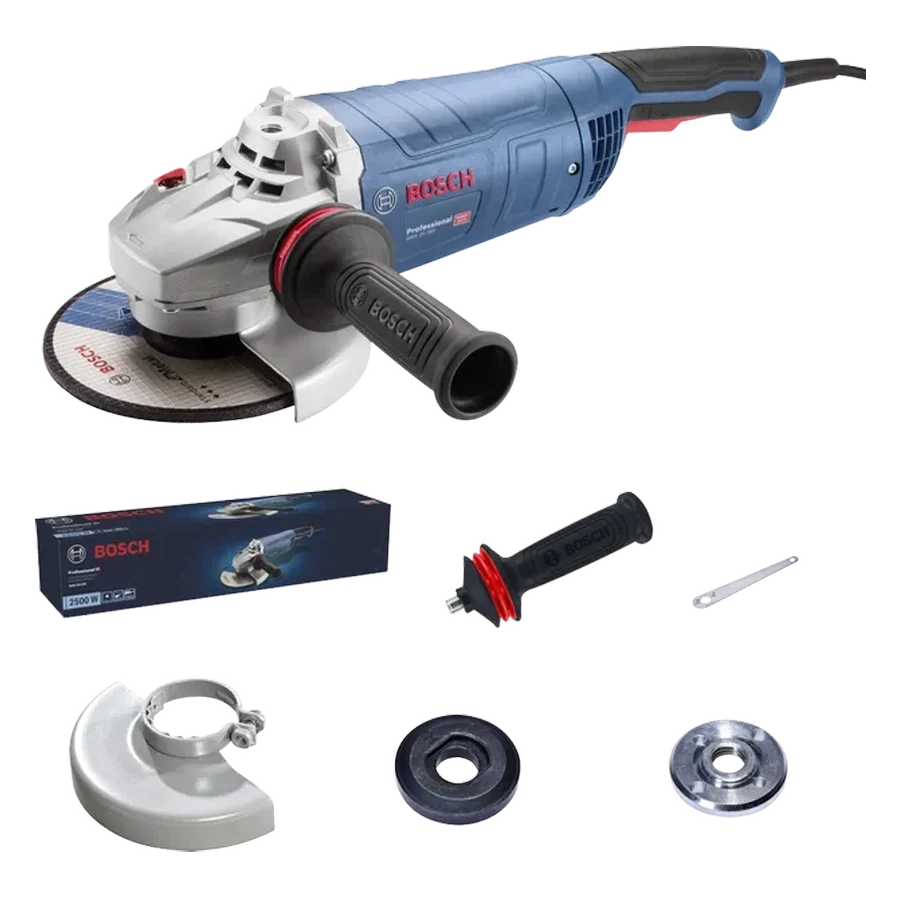 Amoladora Bosch GWS 25-180 de 7 Pulgadas 2500W